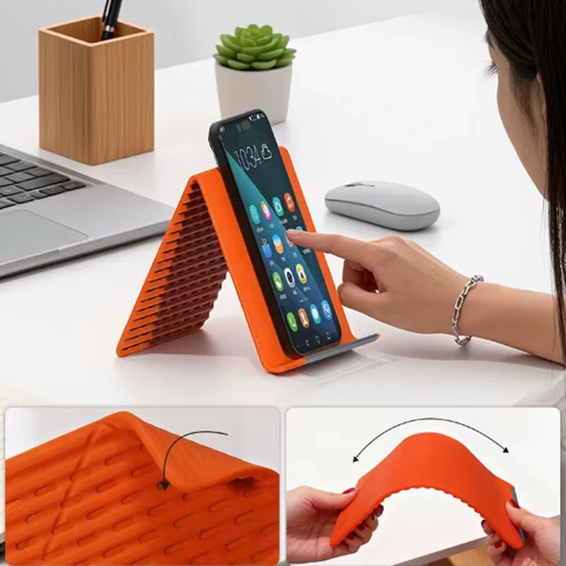 Desk Accessories - Lazy Portable Phone Stand Silicone Desktop