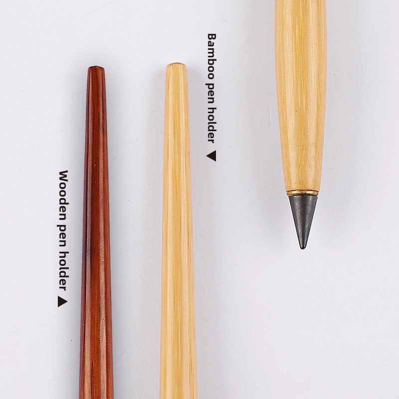 Wooden Eternal Pencil No Sharp - Writing Tools recension och pris