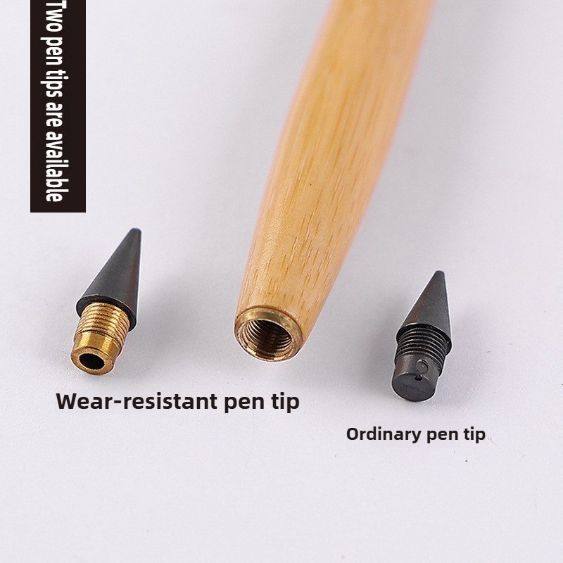 Wooden Eternal Pencil No Sharp - Writing Tools recension och pris