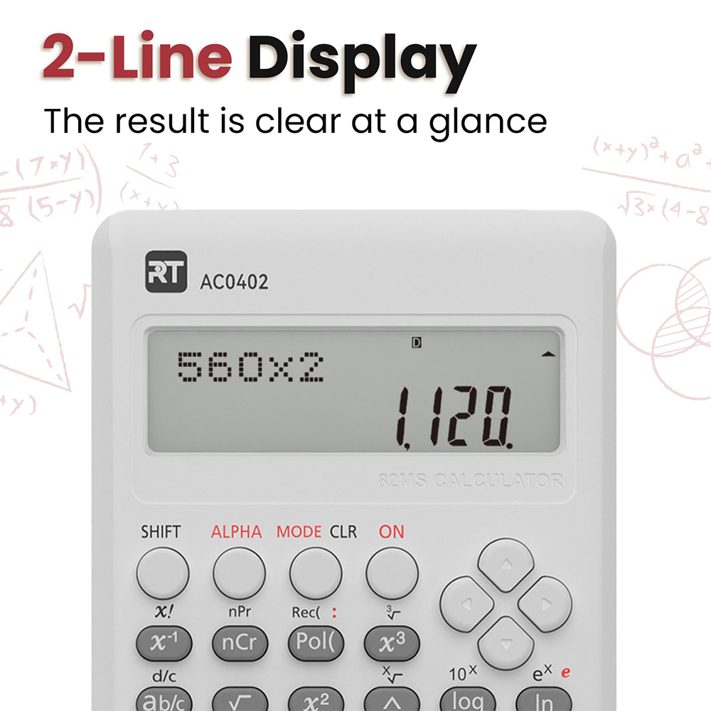 82MS 240 Functions Scientific  - Scientific Calculator For Secondary School recension och pris