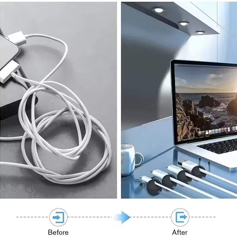 5/50Pcs Mini Cable Winder Orga - Desk Accessories recension och pris