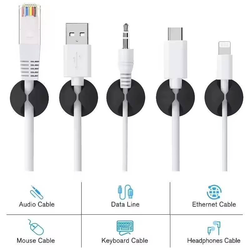 5/50Pcs Mini Cable Winder Orga - Desk Accessories recension och pris