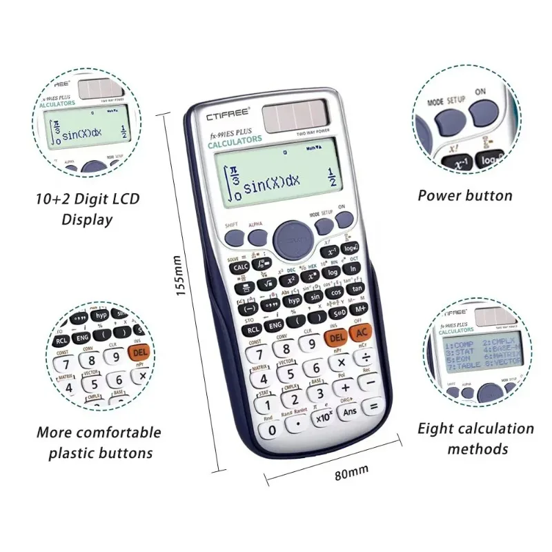 Scientific Calculators Button  - Scientific Calculator For Secondary School recension och pris